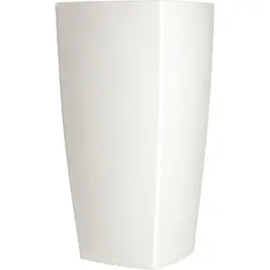 Pflanzbehälter, TREVIA II, HxBxT 1300 x 675 x 675 mm, weiß.