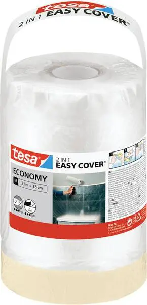tesa Easy Cover Economy 56576-00000-00 Abdeckfolie (L x B) 33 m x 55 cm 1 Set