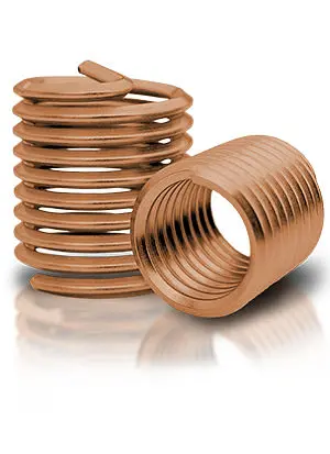 BaerCoil Gewindeeinsätze M 8 x 125 - 20 D - Bronze - 100 Stück 1-B7211-2B