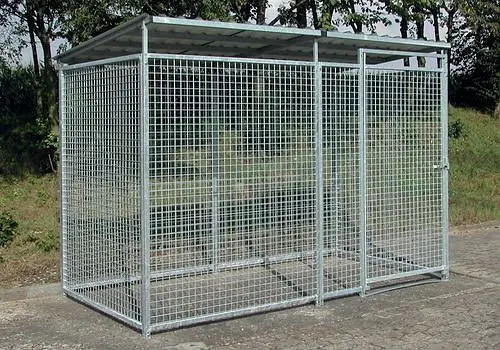 DENIOS Gasflaschenlagerbox 30/15 für 36 Flaschen 157503