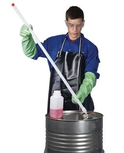 DENIOS Probenehmer LiquiSampler aus PP transparent Eintauchtiefe 1000 mm 250 ml 179396