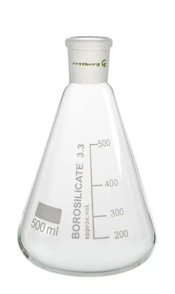 Rettberg Erlenmeyerkolben 5000 ml Hülse NS 45/40 Borosilikatglas 3.3 134031463
