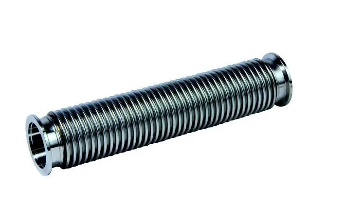 Rettberg Wellweisech DN 16 ISO-KF Edelstahl biegsam geglüht Länge 1000 mm 107080077