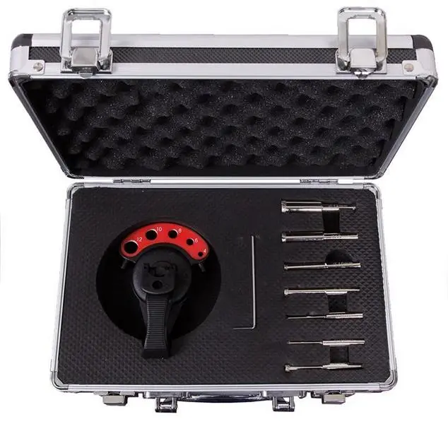 ADT Diamant-Fliesenbohrer Set 8 teilig für Akkuschrauber FBNS1 FBNS1