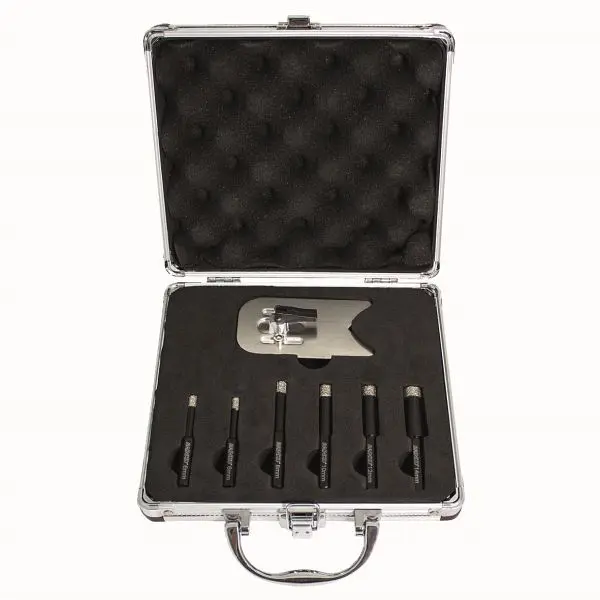 BRINKO DIAMANT-Fliesenbohrer-Set „BRIdiamondDrill“ 7-teilig: Ø 2 x 6 8 10 12 14 mm 1379-6