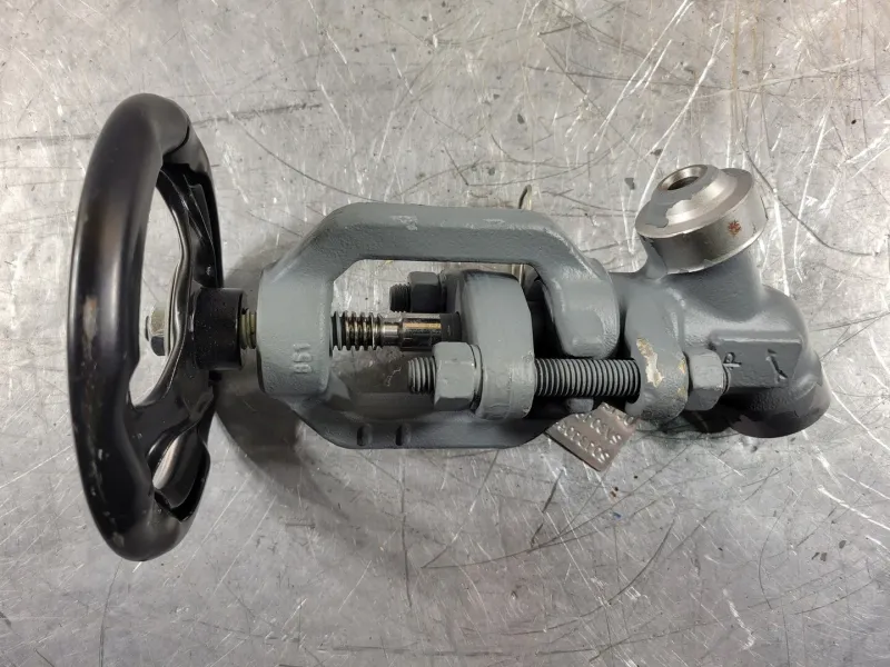 Felge mit Reifen 1/2" Class 900 Y-Pattern Globe Valve B16.34