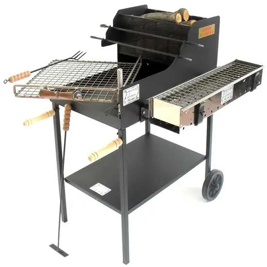 Cruccolini Ghiottone - Handwerklicher Holz- und Holzkohlegrill
