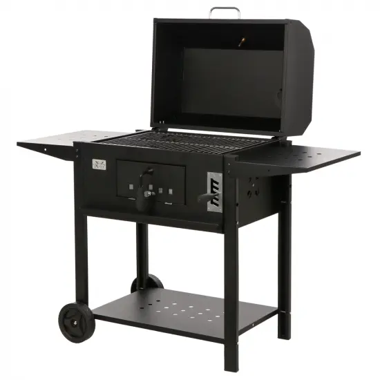 Langlebiges Seven Italy Teseo - Holzkohlegrill - 60x43cm