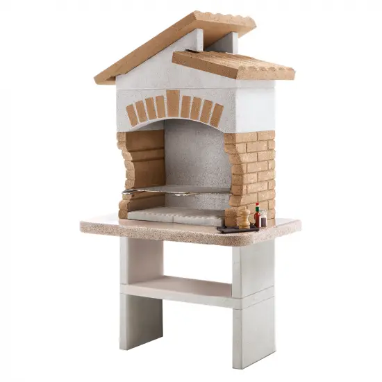 Palazzetti Tupai - Grillkamin - für Holz und Holzkohle für Smoker