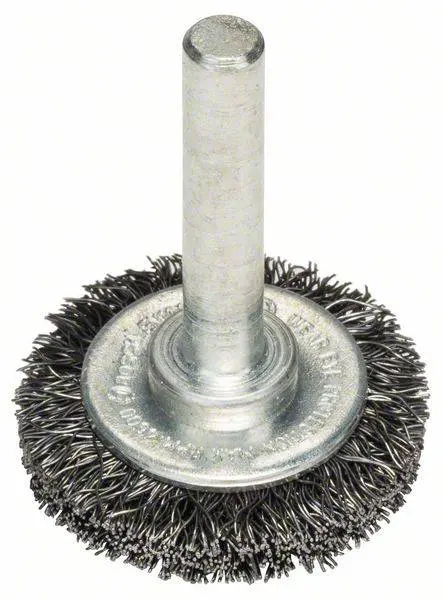 Bosch Accessories Scheibenbürste, gewellt, 30 mm, 0,2 mm, 6 mm, 4500 U/min Schaft-Ø 6 mm 2608622110 1 St.