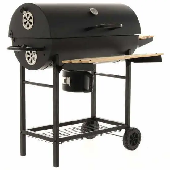 Royal Food CB 450 - Kohlegrill mit Grillrosten aus Edelstahl - Kochfläche 71x35,5 cm mit Antihaft-Beschichtung