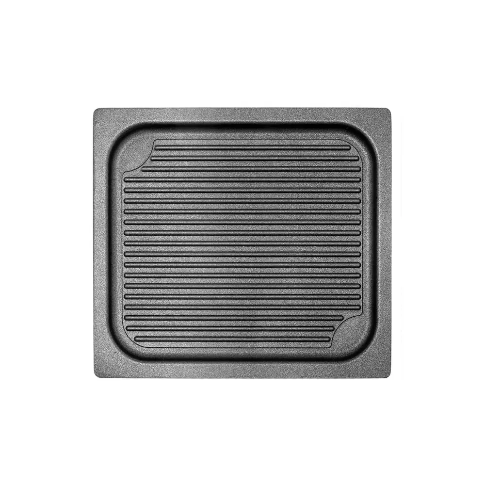 Rostfrei Edelstahl Kombidämpfer / Ofen Grillplatte GN 2/3
