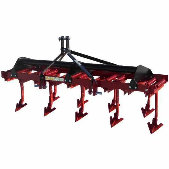 Ergonomische Premium AgriEuro CMR9 - Feder Grubber verstärkte mittelschwere Reihe - Grubber mit 9 Pflugscharen