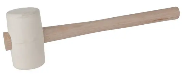 KS Tools Gummihammer weiss 270g 140.1234