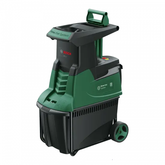 Bosch AXT 25 D - Elektrischer Häcksler - Fangkorb 53 L mit stufenlosem Fördervorschub