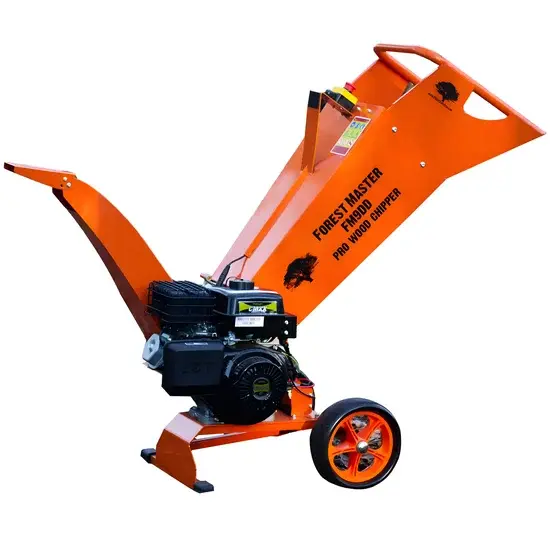 Elektro- Garten- Forest Master FM9DD - Benzin-Häcksler - LCT 9 HP Benzinmotor