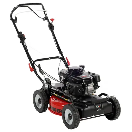 Marina Systems GRINDER 4x4 SH PRO- Benzin-Rasenmäher mit Radantrieb - Motor Honda GXV 160 aus gehärtetem Stahl