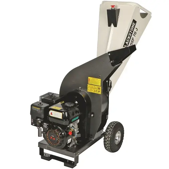 Mobiler Walzen BlackStone DSP 70 J - Häcksler mit Verbrennungsmotor - 212-cm³-Benzinmotor