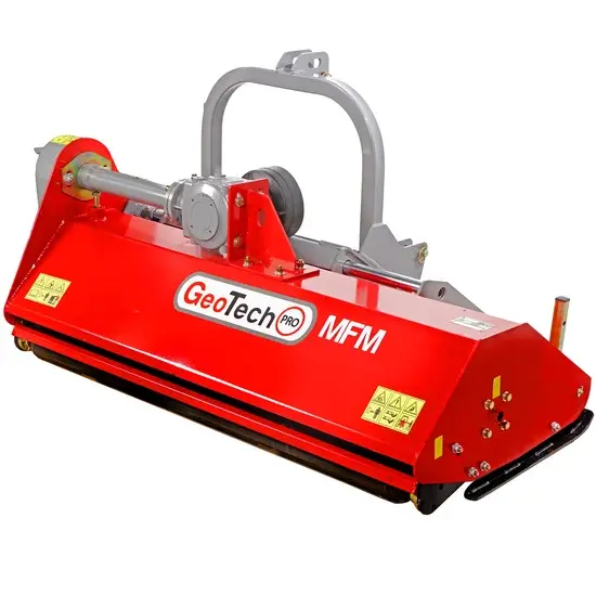 Mulcher für mittelschwere Einsätze, hydraulische Verschiebung - GeoTech Pro MFM 165-H mit 4-fach verstellbarem Auswurf