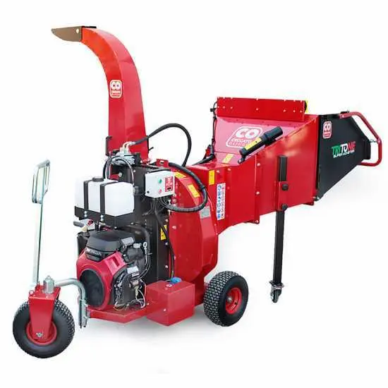 Professioneller Hochleistungs- Ceccato Tritone Super Monster - Profi Benzin Häcksler - Honda GX 690
