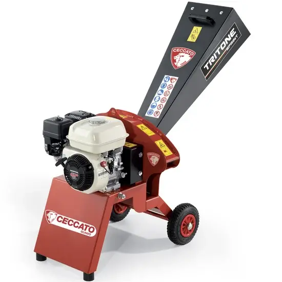 Robuster Benzin- Ceccato Tritone Sprint - Profi Benzin Häcksler - Honda GP 160