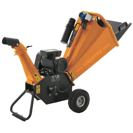 Wortex Drake D300/70E - Elektro Häcksler - 230V - 3 PS für schnelle Gartenarbeit