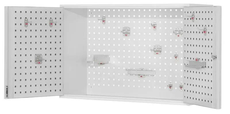 Kappes RasterPlan Hängeschrank Modell 10 H620 x B920 x T335 mm RAL 7035 Lochplattentüren 1120.00.3013