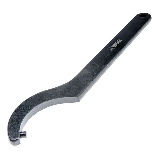 WGB Hakenschlüssel mit Zapfen für Kreuzlochmuttern Grösse: 16-18 mm VE: 10 Stück 9202231