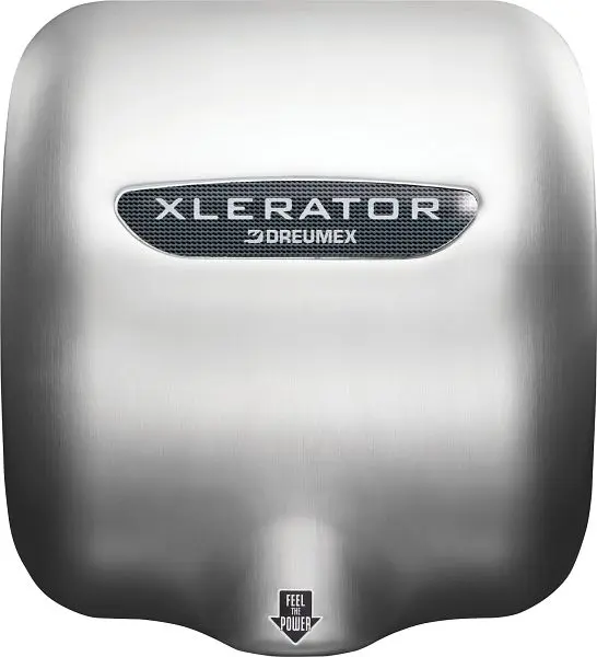 Xlerator Händetrockner Abdeckung aus gebürstetem Edelstahl 99999101024