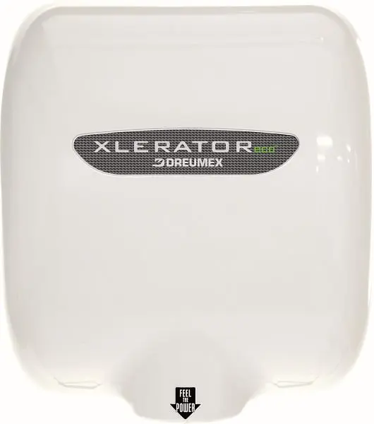 Xlerator Händetrockner ECO 500W Weiß Duroplast BMC Abdeckung 99999101027