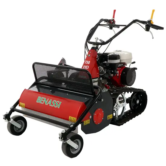 Benassi T750 SHD -Hochgrasmäher mit Hammerwerk mit Raupenantrieb - Honda Motor GX270 Made Austria
