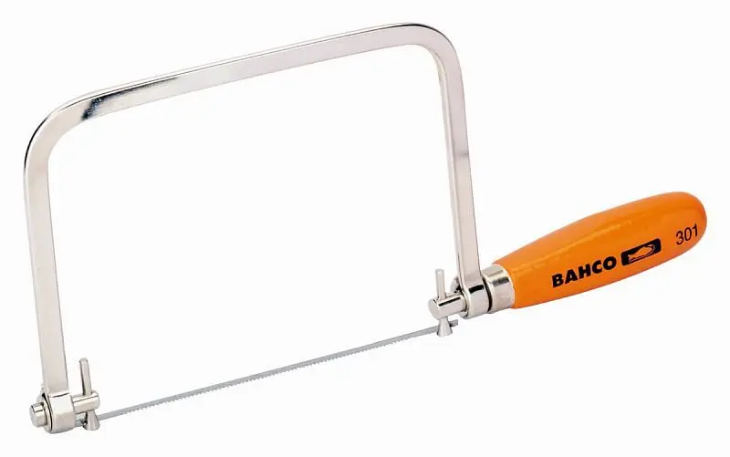 Bahco Kopiersäge hoher Bügel 165 mm für genau Tätig sein Holz und Kunststoff 301
