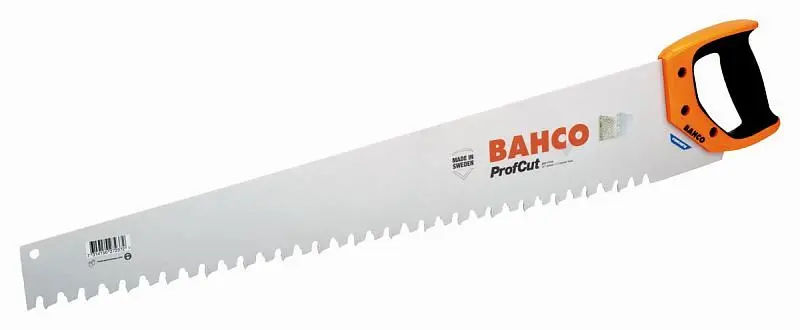 Bahco Leichtbetonsäge 620 mm jeder zweite Zahn ist hartmetallbestückt 255-17/34