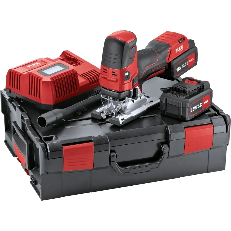 FLEX Akku-Stichsäge 180 V JS 18.0-EC/5.0 Set 489778 4030293220713