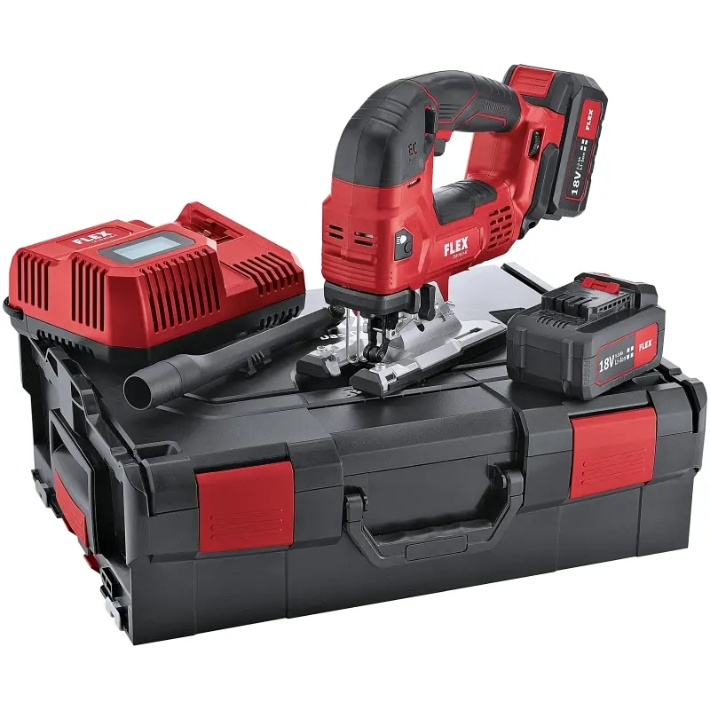 FLEX Akku-Stichsäge 180 V JSB 18.0-EC/5.0 Set 489786 4030293220720