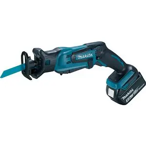 Makita Akku-Reciprosäge 18 V / 50 Ah 0-3.000 min-1 13 mm 1 Akku Ladegerät im Transportkoffer DJR183RT1J