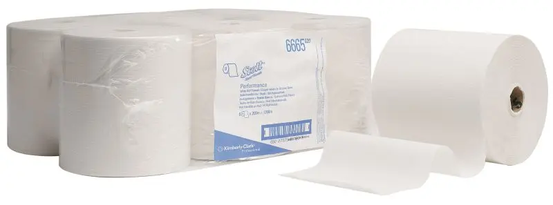 KCP Scott Performance HT 1-lagig weiß 20cmx200m VE: 6 Rollen 2008346