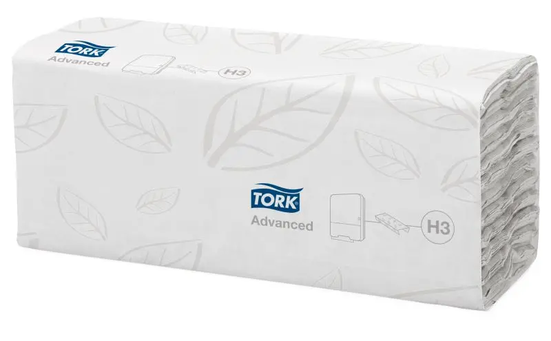 Tork L-Falz Handtuch 2-lagig H3 Handtuch 25x31cm VE: 20x120 Tücher 2054124