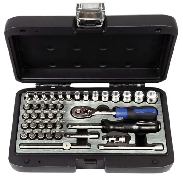 Projahn 1/4" PROJAHN professional Nuss-Koffer 40- teilig 3901401