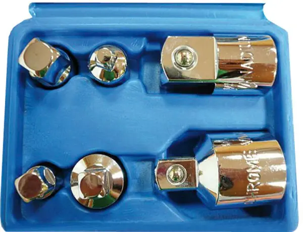 Projahn Übergangsstück Satz 6 teilig 1/4" auf 3/8" - 3/8" auf 1/4" 3/8" auf...