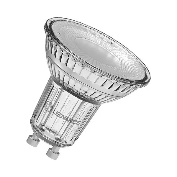 LEDVANCE LED-Reflektorlampe GU10 PAR16 45W für weiß 4000K 350lm klar Dimmbar 36° AC Ø50x54mm 142882