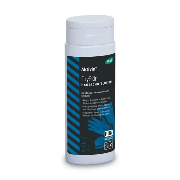 WERO Aktivin DrySkin HautschutzlotionSicherheit unter luftabschließender Kleidung VE: 250 ml 20050106