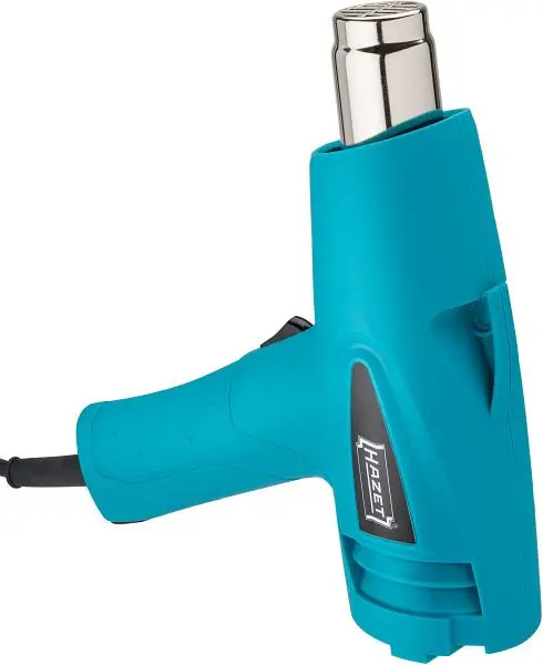 Hazet Heißluft-Handgerät Basis-Ausführung Effizienz: 1600 Watt 2 Luftmengenbereiche: 350 / 500 l/min (Zweistufenschanti...