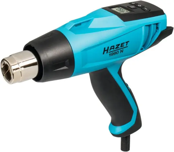 Hazet Heißluft-Handgerät Grundgerät Heissluftgerät (ohne Akku Ladegerät L-Boxx) Effizienz: 2.300 Watt 5 Speicherfunkt...