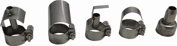 Kunzer Aufsatzdüsen aus Edelstahl (Satz mit 5 Stück) 7AHGD01
