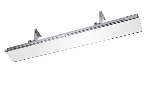Burda Infrarot-Kurzwellenstrahler RELAX GLASS IRA Remote/Dimmer 3000W Glas: weiss Gehäuse: silber 333956