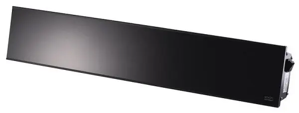 Burda RELAX GLASS 2200 Infrarot-Kurzwellenstrahler IRA IP65 schwarz 333933