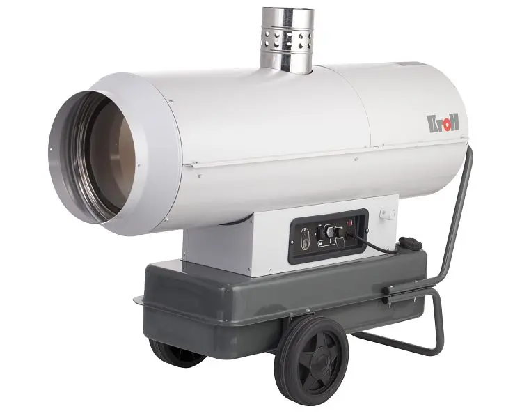 Kroll Mobiler Ölheizer Typ: MA91 Nennwärmebelastung: 906 kW 046441