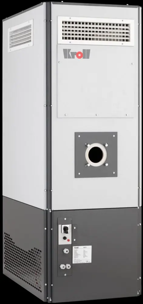 Kroll Stationärer Warmlufterzeuger Typ: 40S Nennwärmeleistung: 375 kW 027701-21