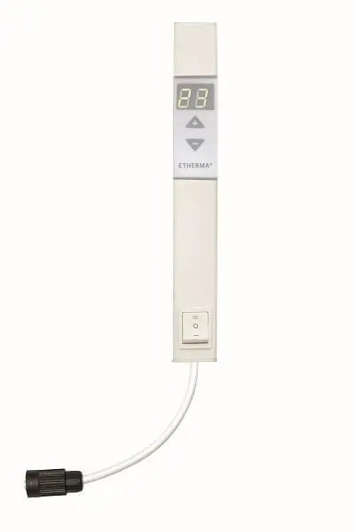 Etherma Elektronisches Thermostat für LAVA Infrarotheizungen Teil des Plug&amp;Play Systems 39713